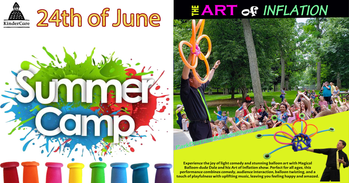 KinderCare Palos Hills to Host The Art of Inflation Balloon Show for Summer Campers